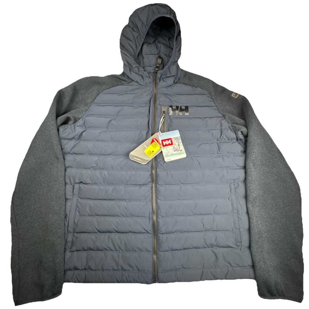 Helly Hansen Mens NWT Arctic Ocean Jacket 2XL Nautical Hybrid Puffer Hooded